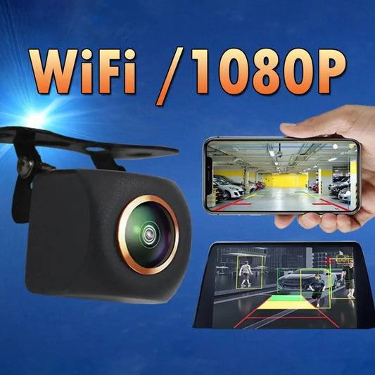 Wireless Car Rear View Camera 1080P HD Night Vision - 2.4 GHz Wifi Reversing Camera For Cars, Waterproof IP68 Car Electroni Z2V1