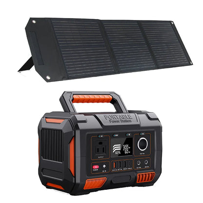 300W 500W 1000W 3000W Portable Power Station Solar Generator Battery with Solar Panel 3000W Complete kit for Home An Outing