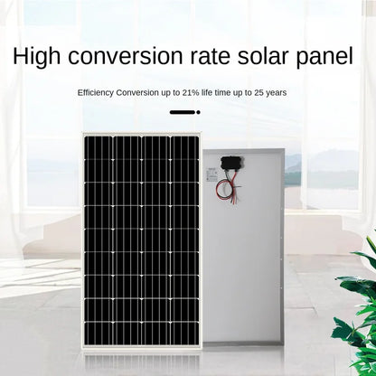 2000W Set 1 Off-grid Solar Complete Power Kit System for Home 220V 110V Solar Panel Generator Station for Electronic Appliance
